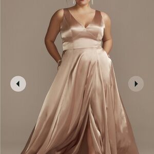 Formal Satin Maxi